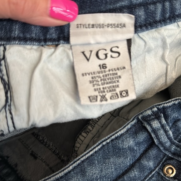 VGV roll up skinny jeans - Picture 3 of 4